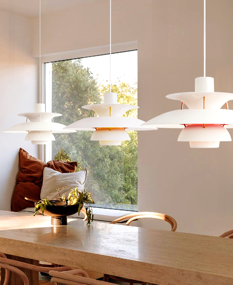 Lealight - Lampada a sospensione in tessuto termoplastico con cavo in tessuto, 1,8 m, spina europea, colore: Grigio chiaro