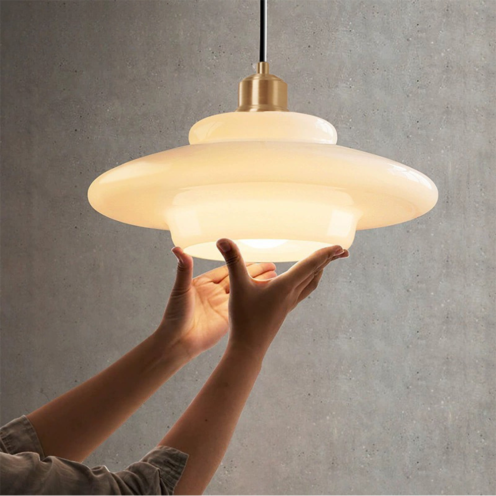 Moderne Wabi Sabi hanglamp Sabi met wit steeneffect- 40 cm