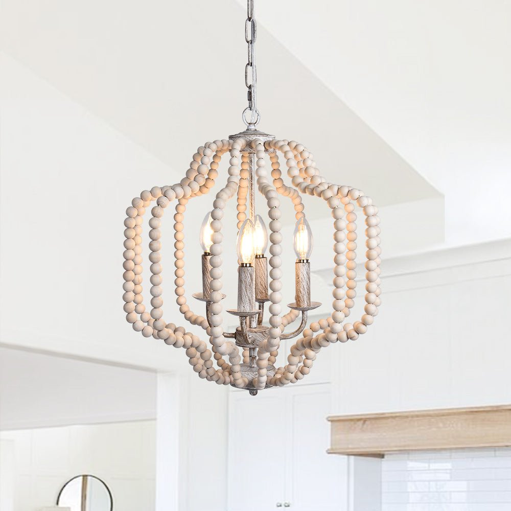 Boho fotodisplay met led-lichtslingers, 120 cm hangende fotohanger
