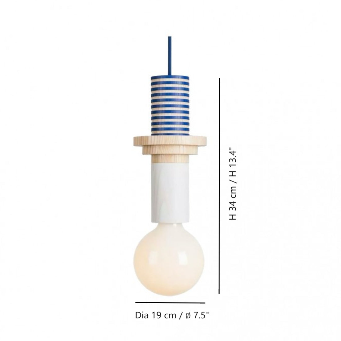 Lampada a sospensione in legno geometrico multicolore Alvar Size1.webp__PID:fdc36ba5-d159-423d-b89d-9883c4a81fa1