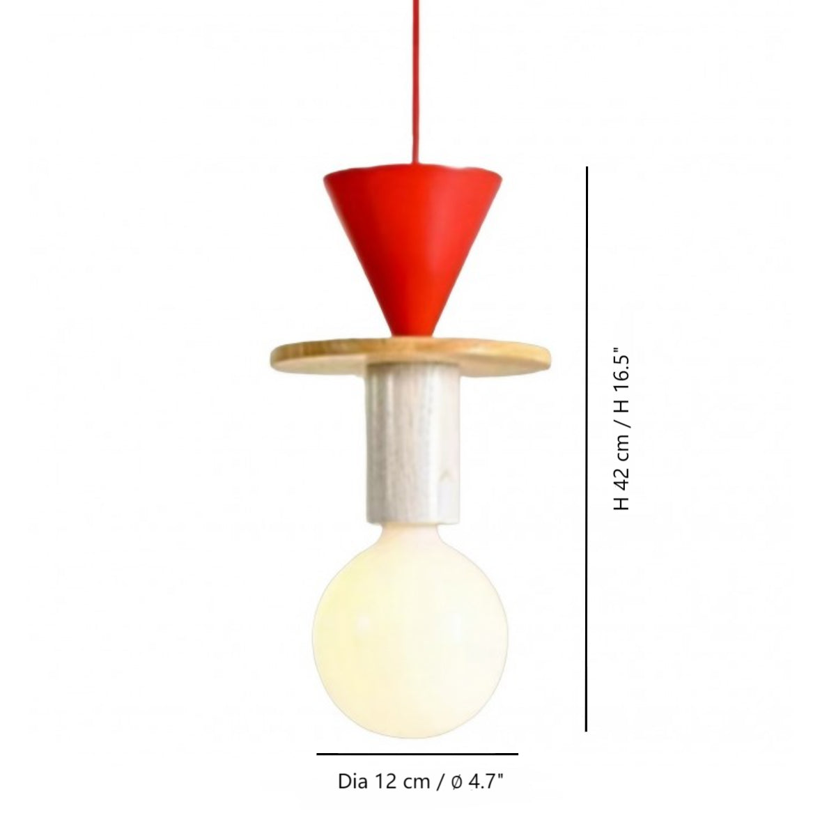 Lampada a sospensione in legno geometrico multicolore Alvar Size2.webp__PID:c36ba5d1-5922-4d78-9d98-83c4a81fa159
