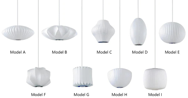 Witte bubbel hanglamp