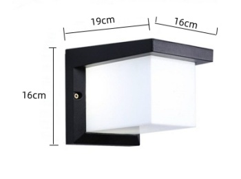 Luces de pared para exteriores con sensor de movimiento solar