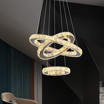 Cristallo LED multi-anello