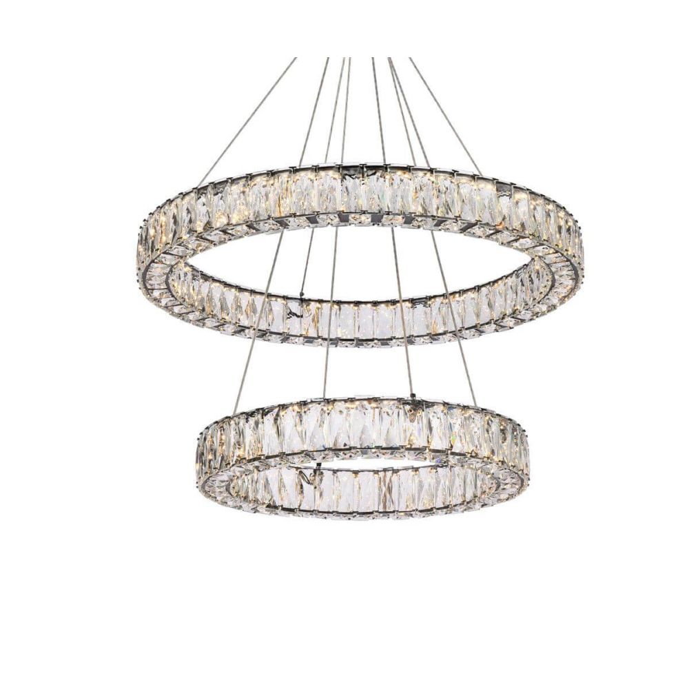 Cristallo LED multi-anello