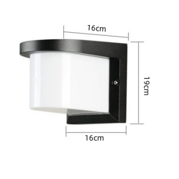 Luces de pared para exteriores con sensor de movimiento solar