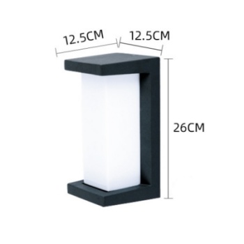 Luces de pared para exteriores con sensor de movimiento solar