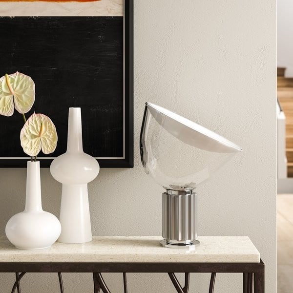 Taccia Glass Led Table Lamp