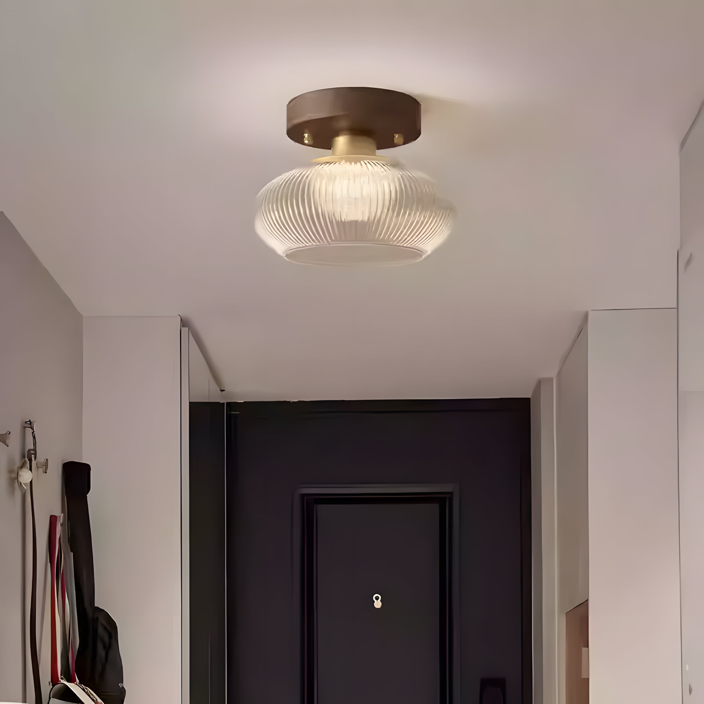 Plafonnier minimaliste en verre à dôme bas Otis 1.webp__PID:a31113cb-cd82-4a47-a608-980f1cae2cdb