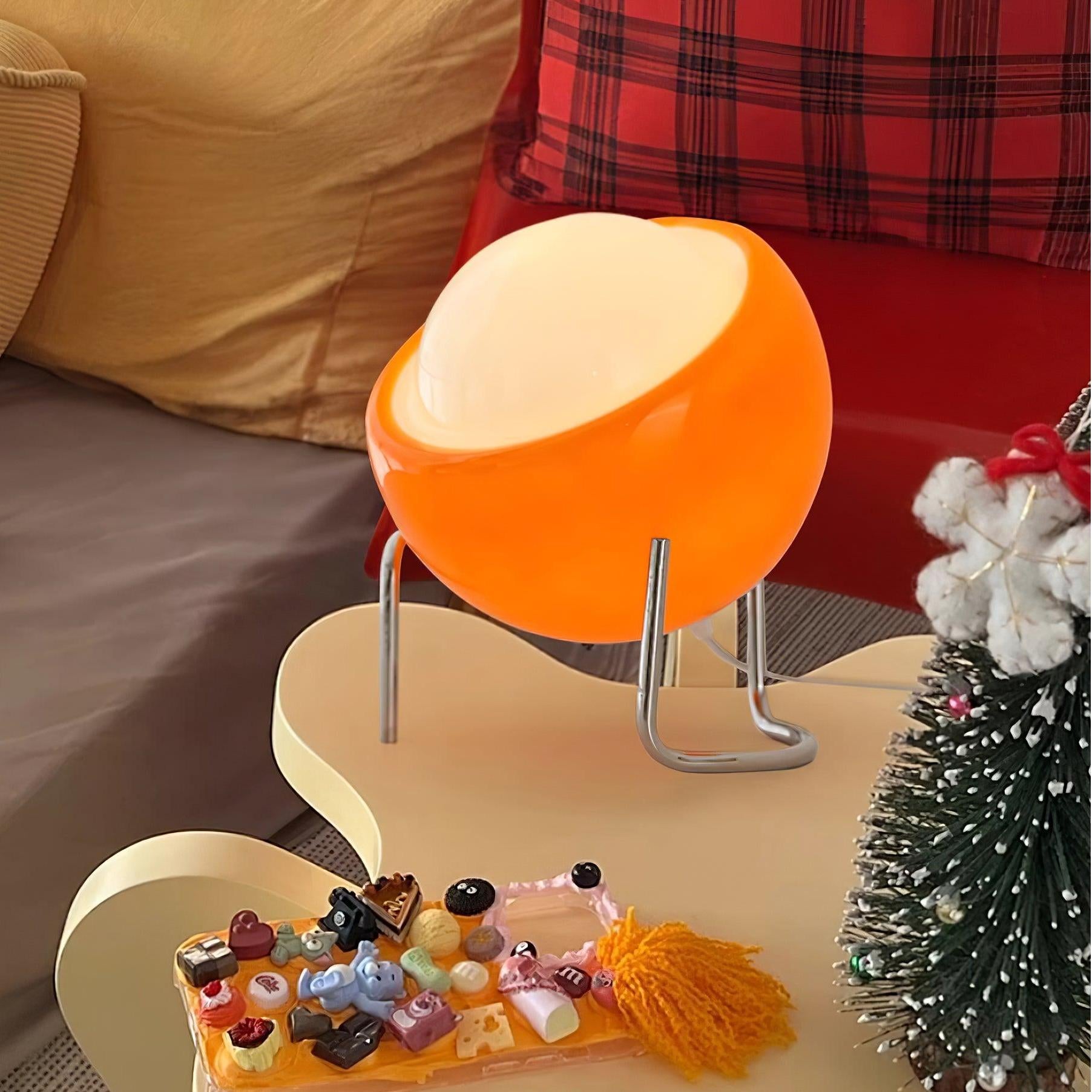 Lámpara de mesa Sylas Modern Orange Bauhaus Mushroom (1).webp__PID:e66b61e7-d4fd-4e46-a136-22abec297666