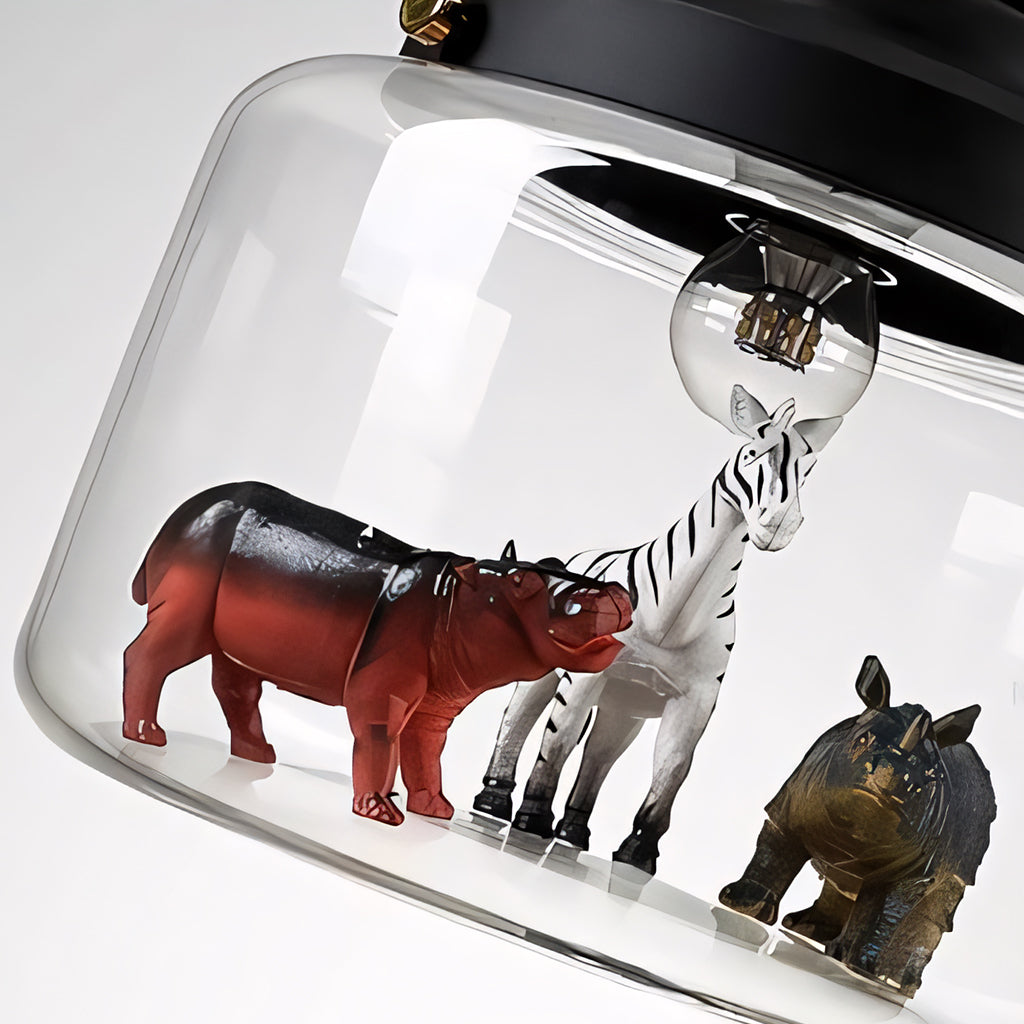 Lampada a sospensione in vetro Calliope Zoo-detail3.jpg__PID:cb1d3c6a-9d8a-4bb8-b470-d212c711b0fa
