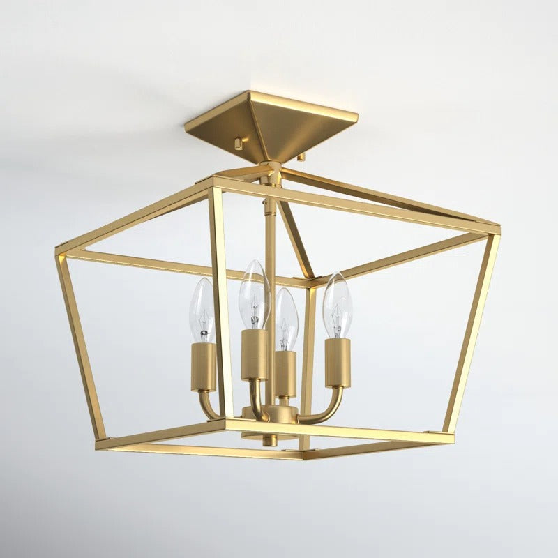Plafonnier en métal à 4 lumières Clifton Farmhouse sku1.webp__PID:63213a9b-12bc-4841-b766-b106ea5f288e