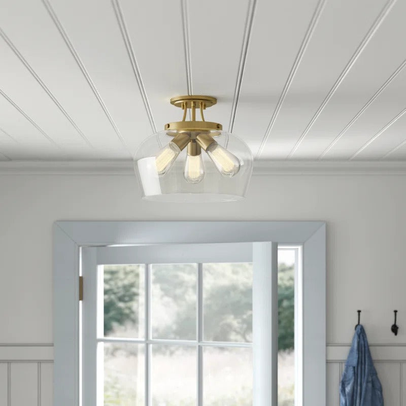 Plafonnier en verre transparent à 3 lumières Collina Modern Farmhouse scene1.webp__PID:ae19d029-b58f-43a9-9937-922405892fe3