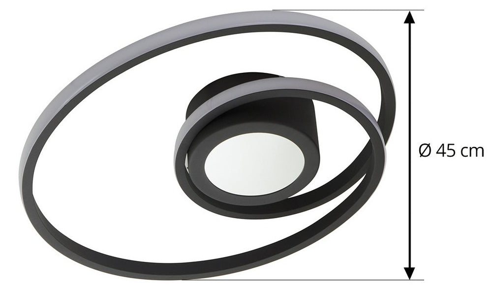 Plafoniera tunnel a LED minimalista Sorelia -Size2.webp__PID:707075ec-08ce-428d-a1cd-9a99c37bd76d