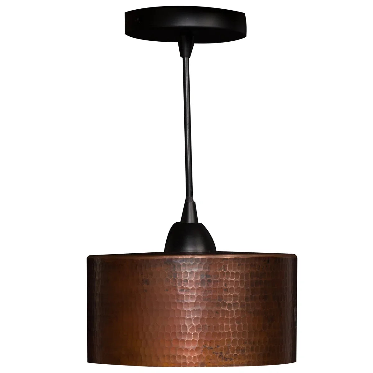 Cedric Vintage Hammered Copper Drum Pendant Light (2).webp__PID:f17e4572-65c1-420a-953c-4b76213c2a8a