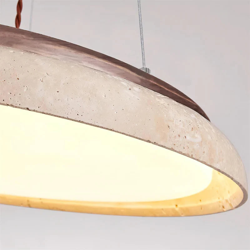 Pheme Lampada a sospensione rotonda in travertino Wabi-Sabi (6).webp__PID:2015fef1-c963-4bce-95c8-83da6e3c7496