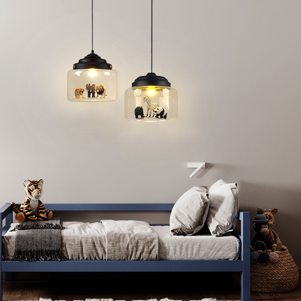 Calliope Zoo Lampada a sospensione in vetro-nero-2.jpg__PID:1745a963-bbcc-4018-8ca2-3b8f0b48f2a0
