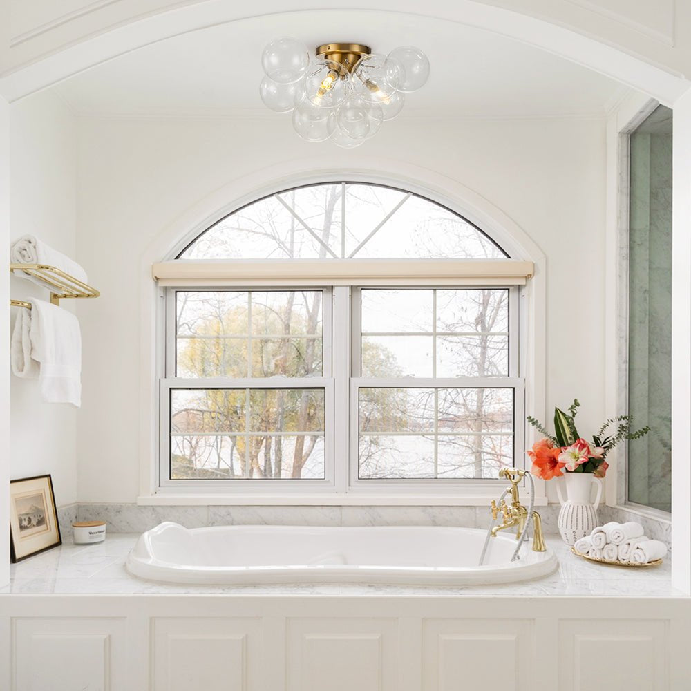 Felix Modern Bubble Cluster Glass Ceiling Light scene4.webp__PID:83019124-b885-46e2-ab74-cffca9751113