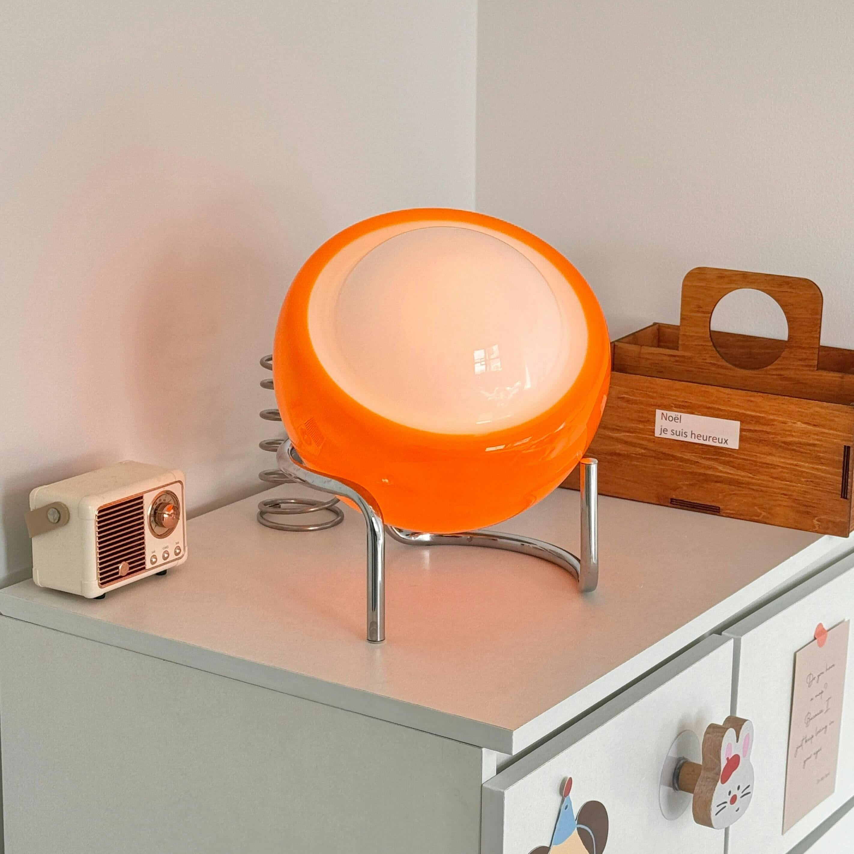 Lámpara de mesa Sylas Modern Orange Bauhaus Mushroom (5).webp__PID:133ae66b-61e7-44fd-8e46-213622abec29