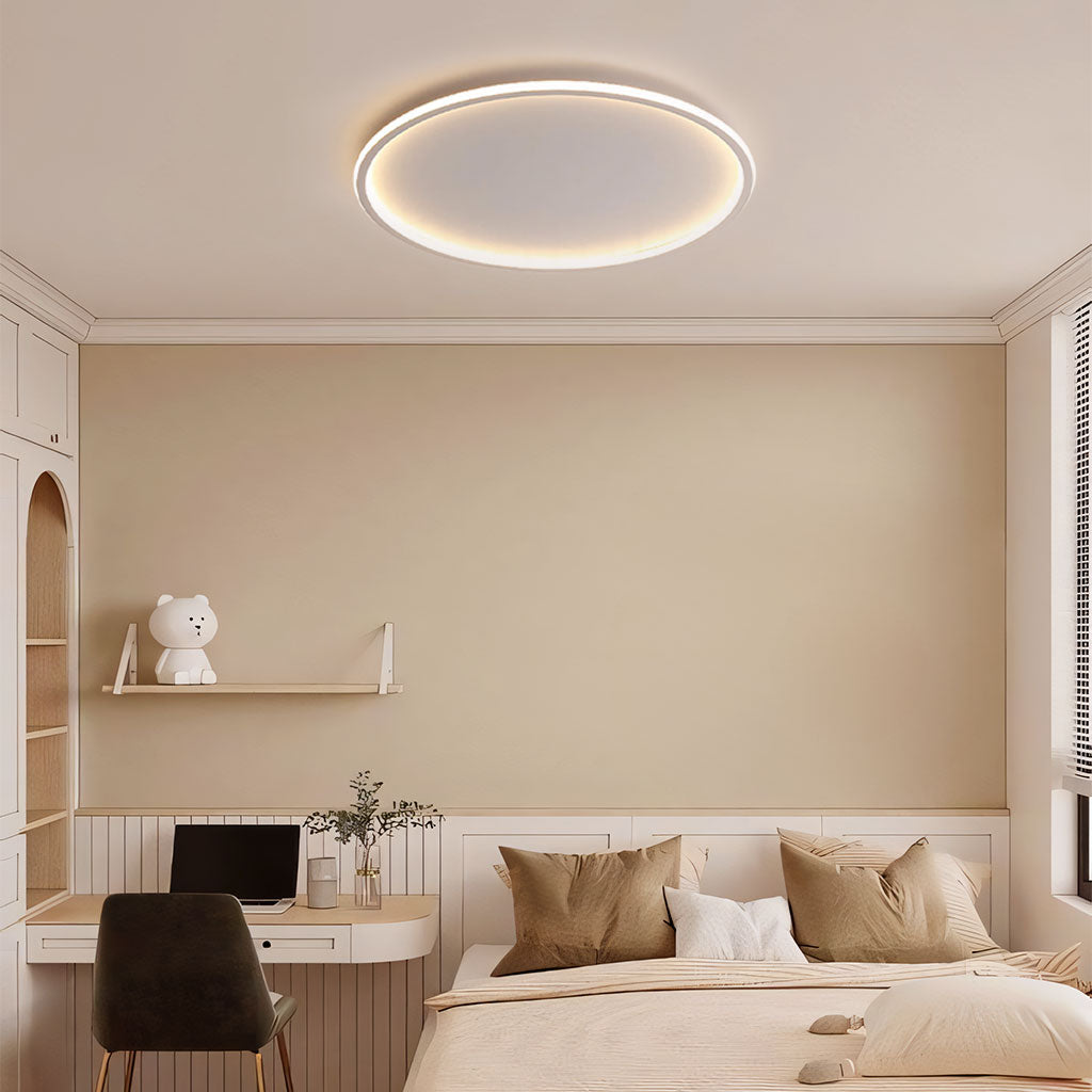 Zev Round Hollow Deckenleuchte weiß Schlafzimmer.jpg__PID:3962ebd7-e59a-4c6c-b272-17ad5db12030
