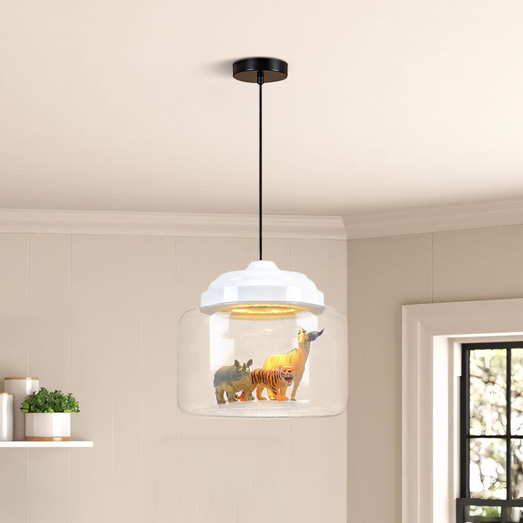 Lampada a sospensione in vetro Calliope Zoo-sku-bianco.jpg__PID:556b9952-0971-44e3-8055-3a6eefbc35a3