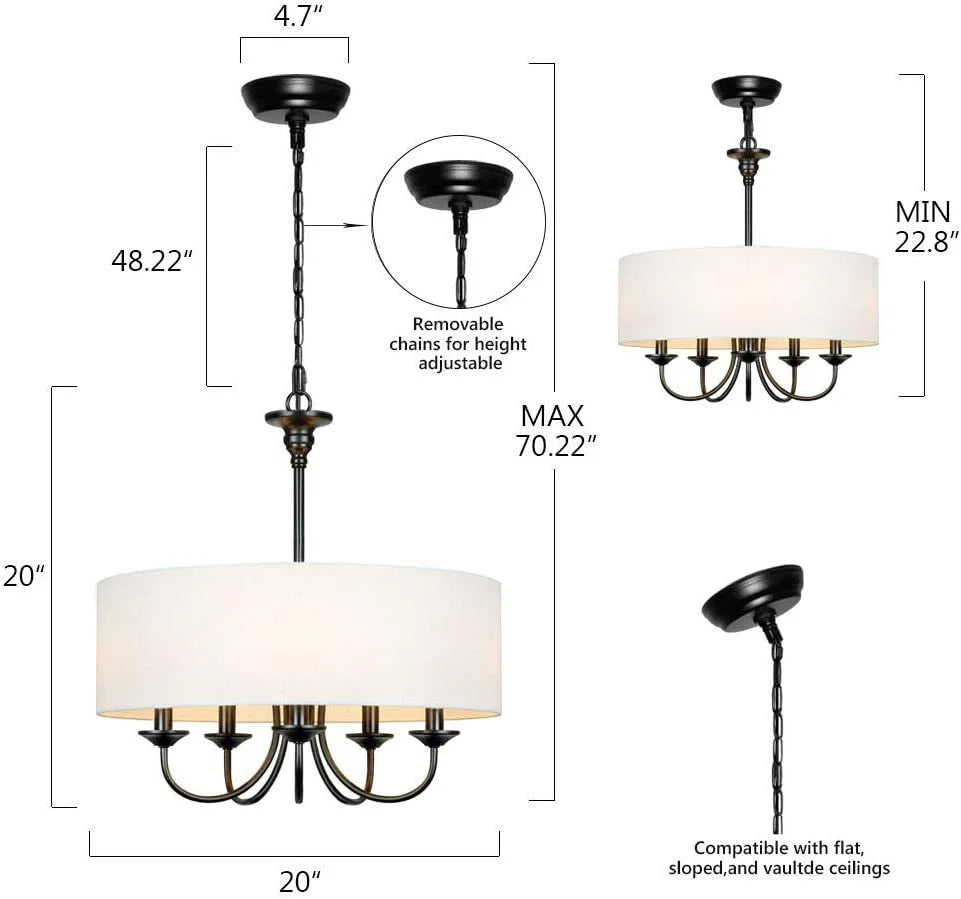 Lampada a sospensione a tamburo in tessuto Thais Irene Nyneve size.jpg.webp__PID:01b0d869-9053-4ded-95f9-d9c770331086