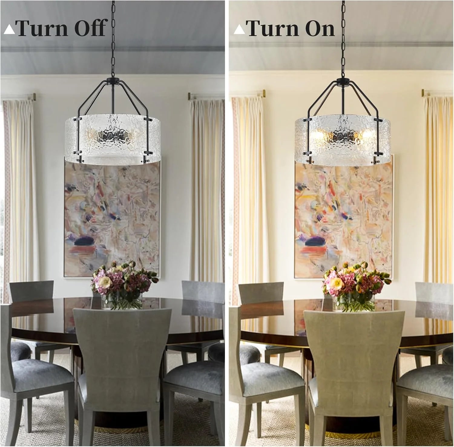 Hestia Modern Water Corrugated Glass Drum Pendant Light (3).webp__PID:60af7192-8c97-4340-8aee-b3c2ba914552