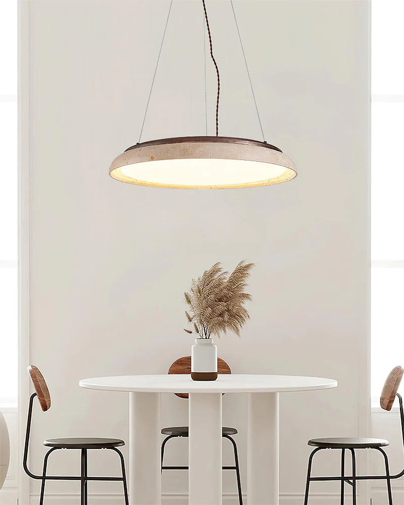 Pheme Lampada a sospensione rotonda in travertino Wabi-Sabi (9).webp__PID:da6e3c74-9640-447d-ba47-25415a5f6787
