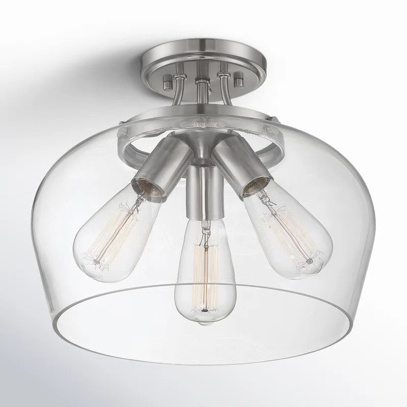 Plafonnier en verre transparent à 3 lumières Collina Modern Farmhouse detail2.webp__PID:61ae19d0-29b5-4f03-a999-37922405892f