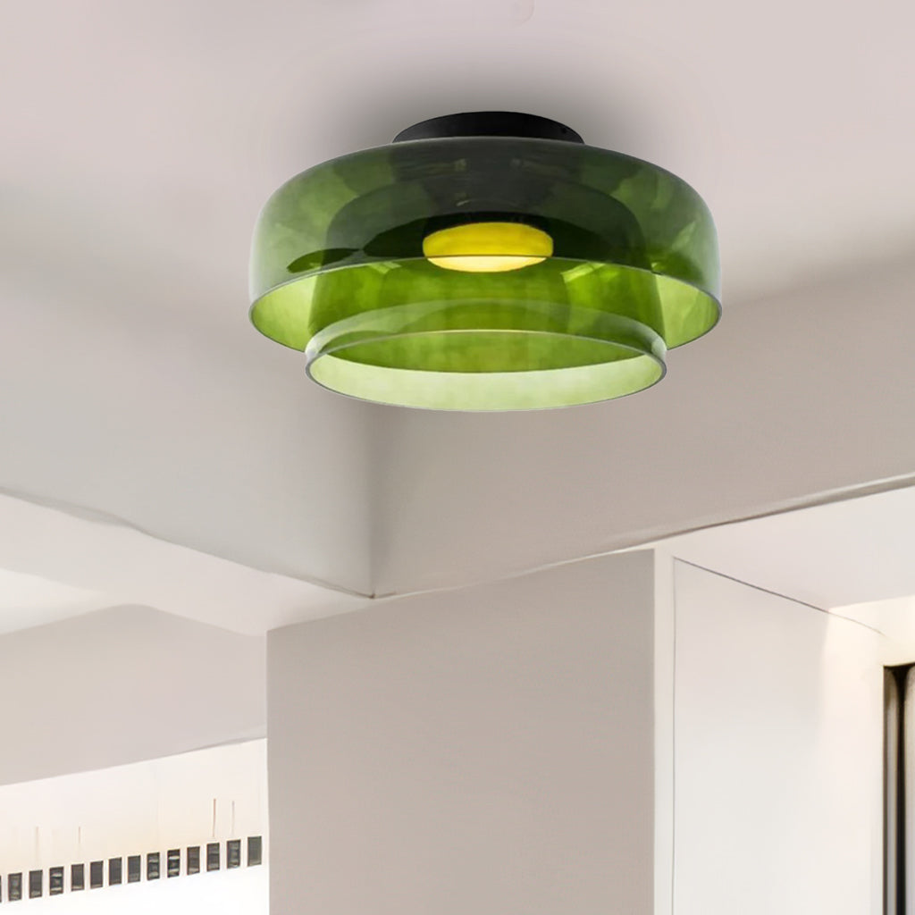 plafonnier en verre à disque superposé one.jpg__PID:3a40e2d9-7217-43d6-b219-c30a0f93a441