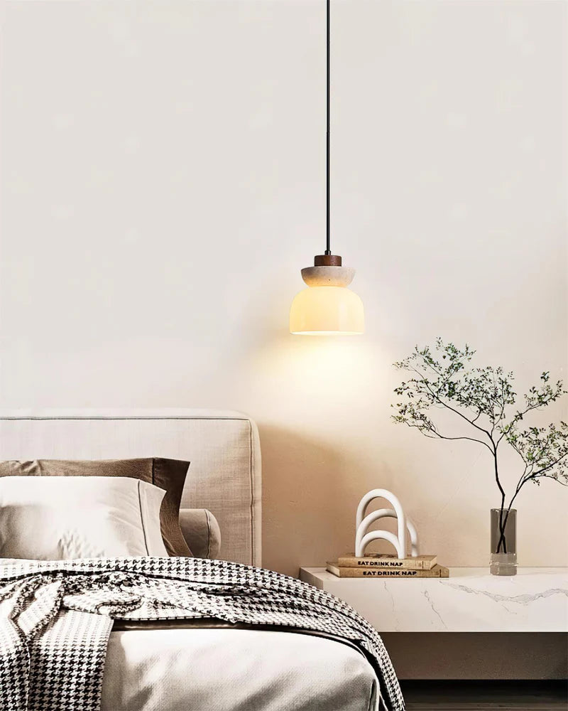 Lámpara colgante de vidrio esmerilado de travertino Angelia Wabi-Sabi (6).webp__PID:f6cc74e3-7c40-49fb-87b5-c6e8835b8502