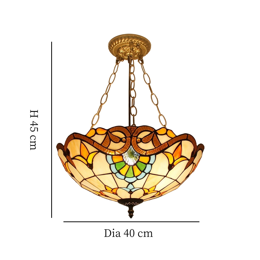 Lámpara de techo con vidrieras artesanales estilo Daphne Tiffany (3).webp__PID:320c5230-530e-4f79-ad79-bd9ecc996652
