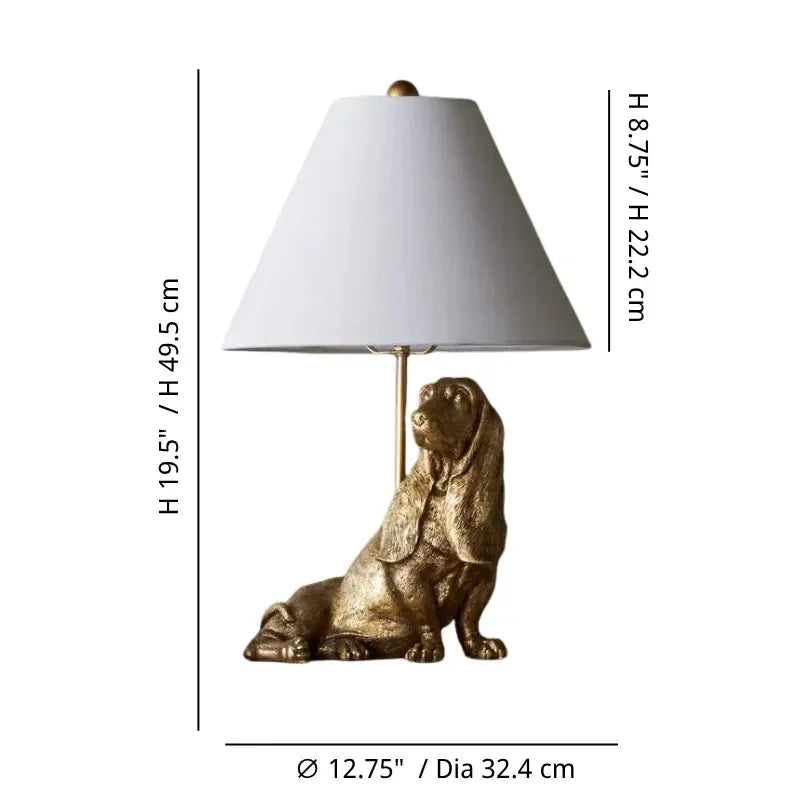 Lampada da tavolo Mirel Vintage in tessuto metallo a forma di animale size4.webp__PID:39aeca3e-8f77-4238-ae14-abb8806ba945