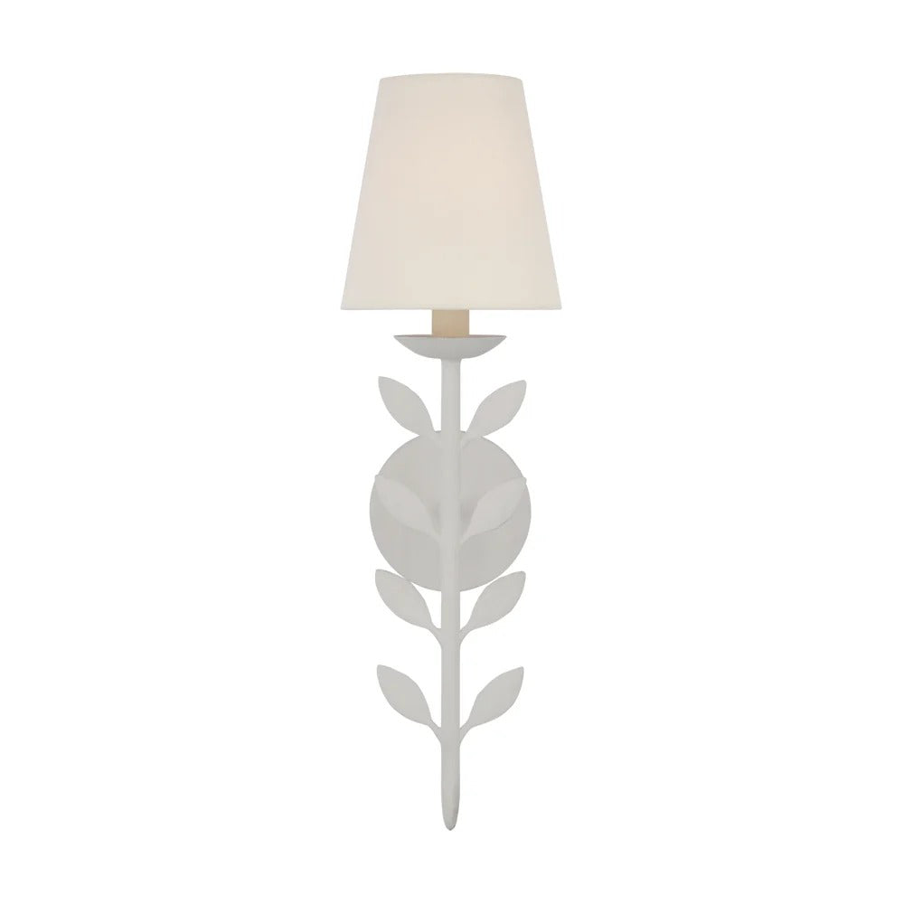 Lampada da parete moderna Asher in metallo a forma di foglia bianco.webp__PID:b1b1b52d-2c31-4bba-9033-5d7688d95472