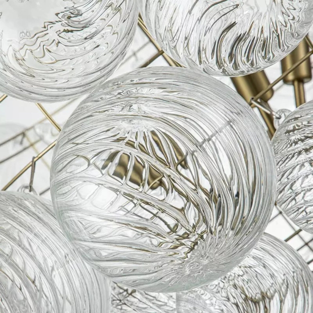 Reid Ribbed Bubble Glass Chandelier detail2.webp__PID:8bbcc3b6-3c0d-4e4c-947c-0ef92d012c7c