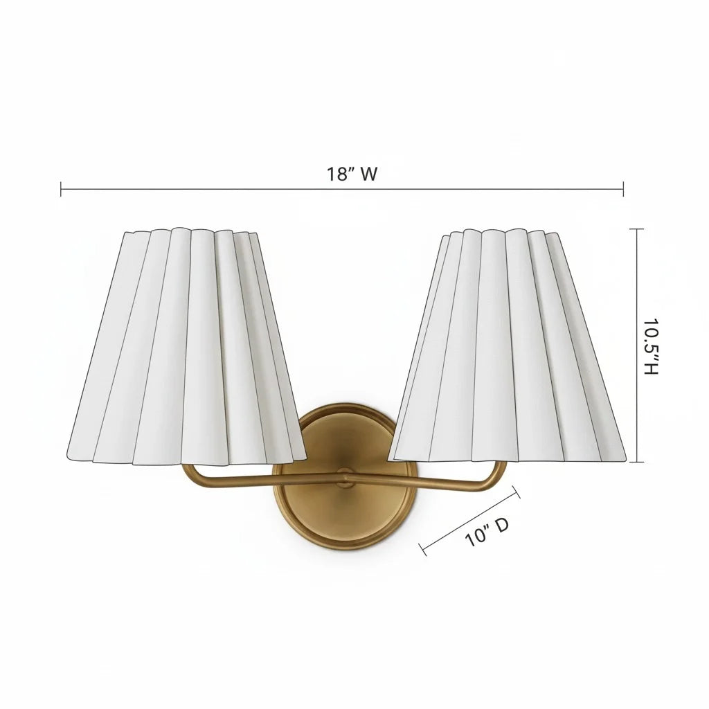 Aplique de pared cónico de tela de lino texturizado minimalista Kaiya size2.webp__PID:9b6aa1cc-48bd-400e-8ec1-94c6d5c6d74e