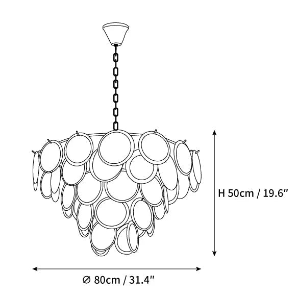 Milae Lampadario Elegante in Vetro di Murano Bianco20.webp__PID:8fe8e208-0ab7-4659-8e40-b7e26476fc1f