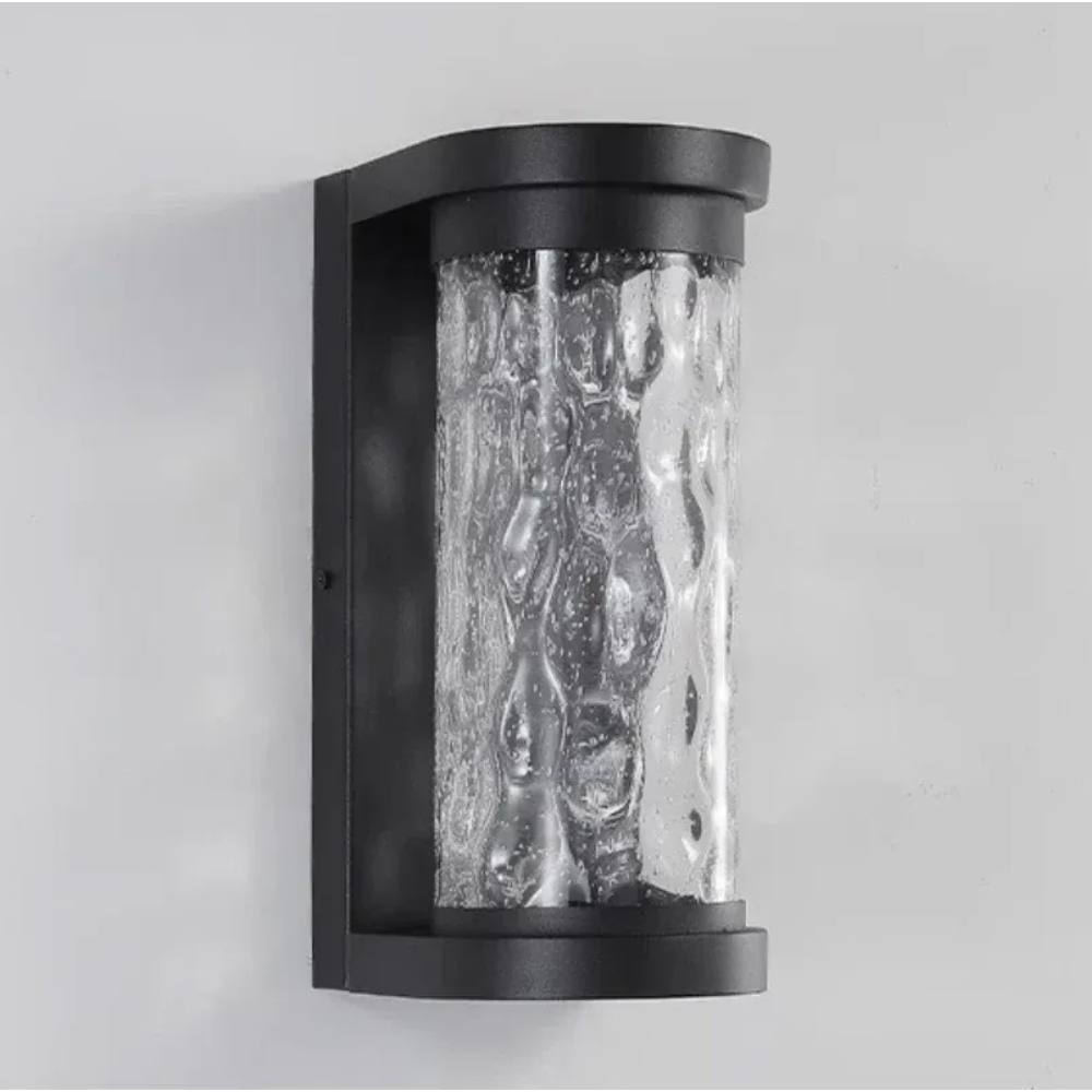 Lámpara de pared cilíndrica de vidrio acanalado para exteriores Drew03.webp__PID:bce36644-7496-428c-bee3-7866e559b46e