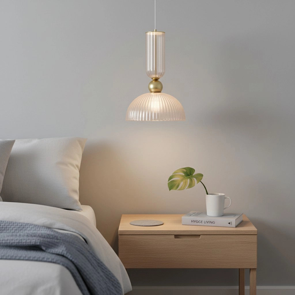 Lámpara colgante moderna de vidrio con forma de campana Eilidh11.webp__PID:cda6662d-3eab-4ec7-a1e2-6432d50b37c4