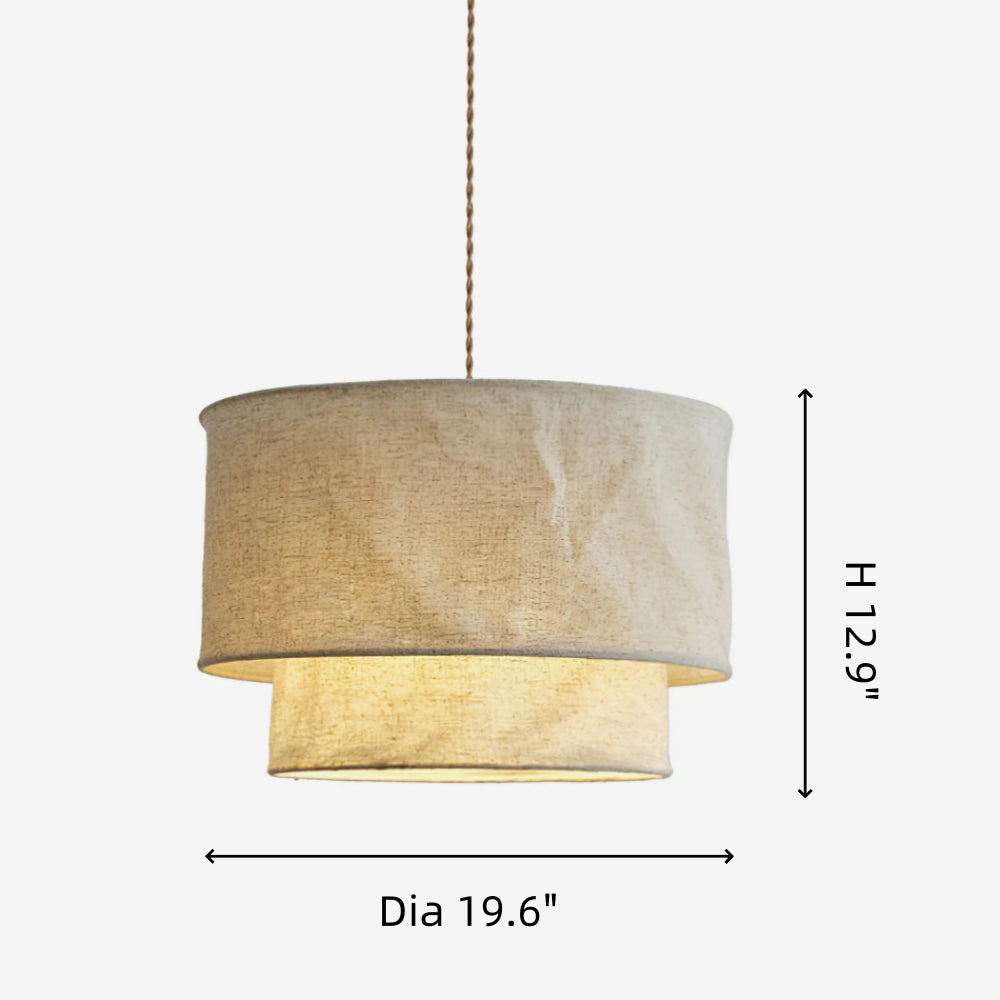 Lámpara colgante escalonada de tela natural Sophia5_副本2.webp__PID:9691cd67-3394-4420-978a-9dda883dbe13