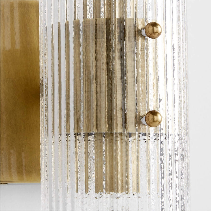 Applique murale Milo Modern à colonne en verre côtelé15.webp__PID:a3782f71-933e-403b-bcca-91e7bd7c6ddb
