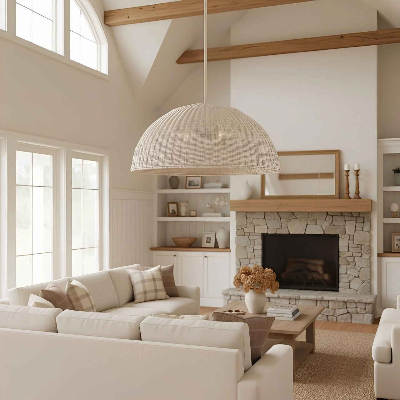 Lampe suspendue à dôme en rotin rustique naturel Liana10.webp__PID:09107b01-1999-4a64-8e6f-f94262f78ef7