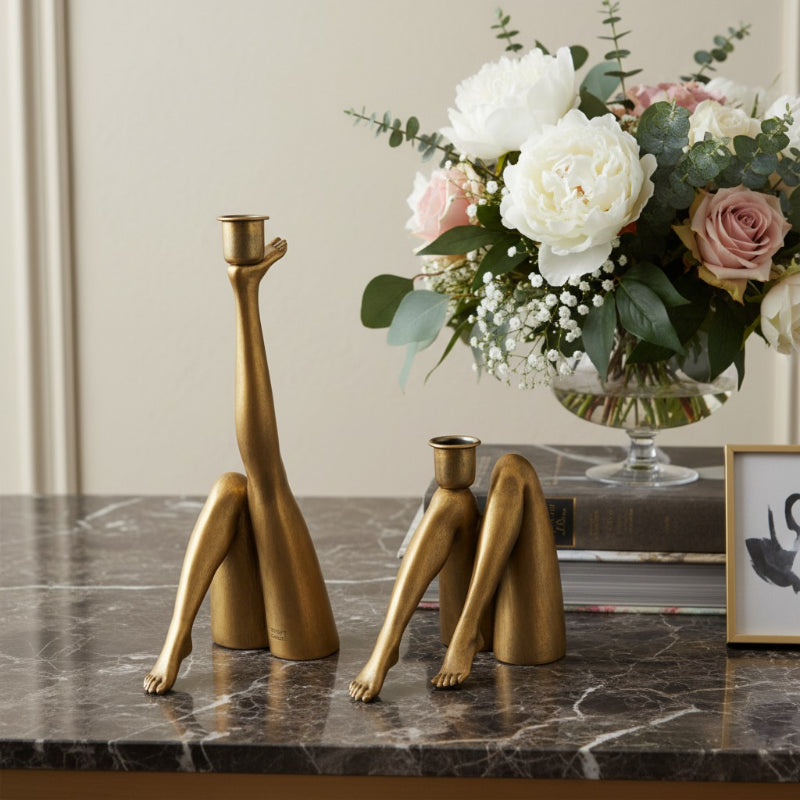 Diana Retro Art Kick Leg Gold Candle Holder 6.webp__PID:5aca2566-1e09-49dc-b8dc-ae2567342a4a