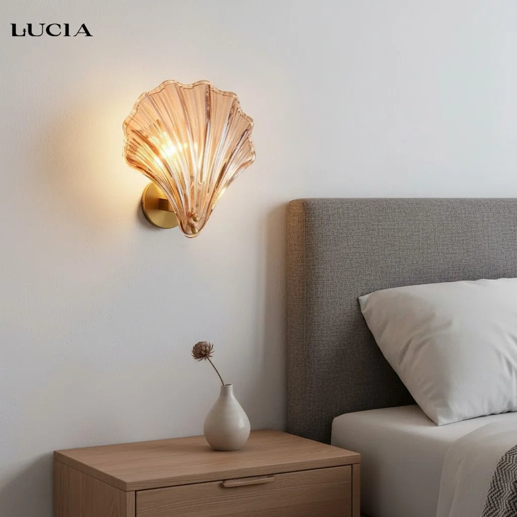 Rheia Modern Creative Muschelglas-Wandleuchte (7).webp__PID:59ea00e1-0c0c-4111-b82c-7faeb6c7934d