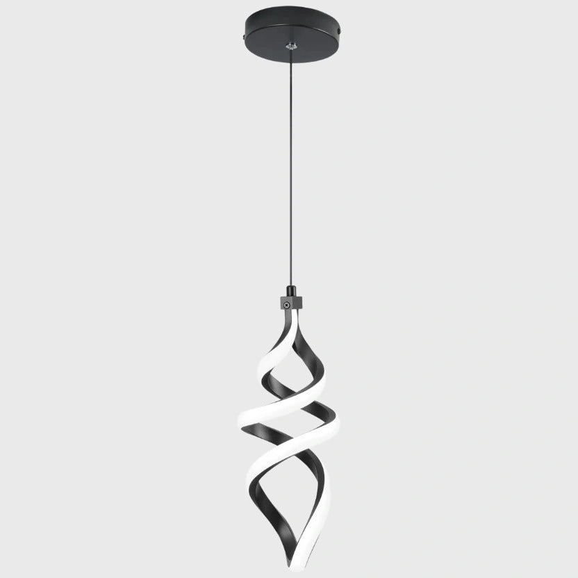 Ray Modern Aluminum Spiral LED Pendant Light black.webp__PID:1f46b8b8-cc80-4248-9e89-2c99cf893153