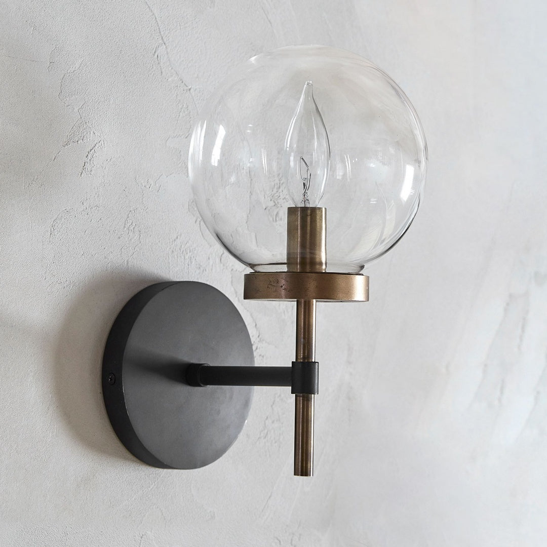 Applique da parete in vetro trasparente con globo industriale moderno Artemis1 (2).jpg__PID:540d5902-7b75-4e6d-aba1-cc080162cd99