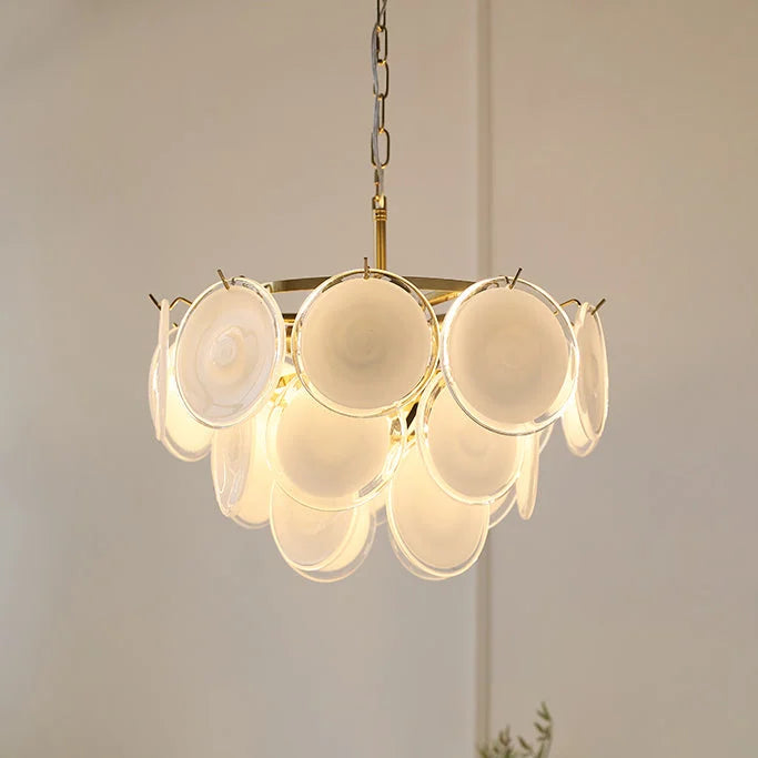 Milae Elegante Lampadario in Vetro di Murano Bianco1.webp__PID:de8a129e-0333-4430-9307-749d3dc2268c