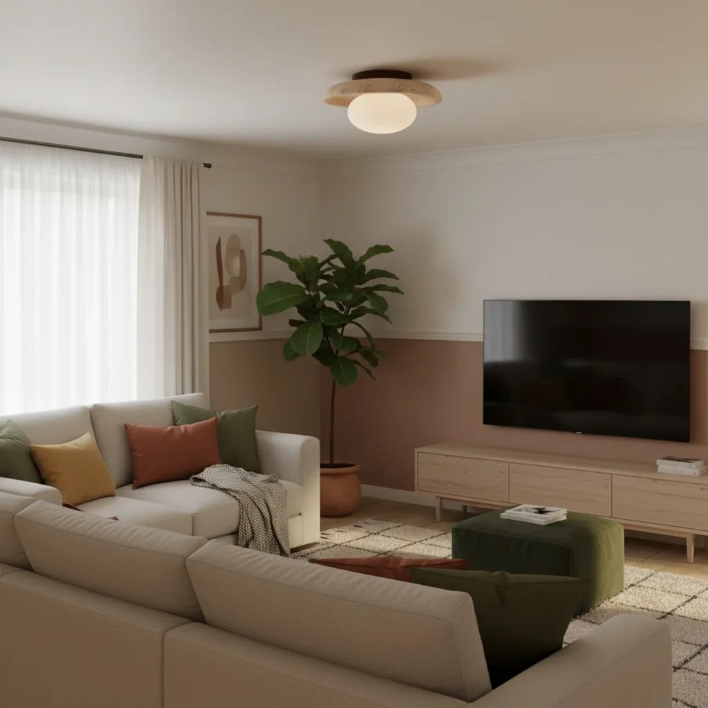 Alaey moderne travertijnglas ronde koepelplafondlamp14.webp__PID:63163e21-9c86-4ab3-b6f0-b9146a10100c