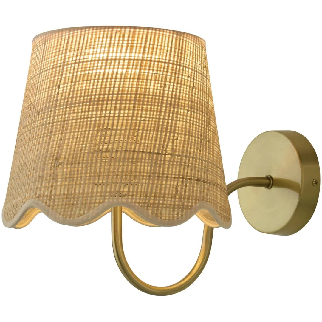 Applique murale tambour en rotin Tracie Farmhouse or sur.webp__PID:bc524604-d137-43f8-8c10-ce51ecf6d986