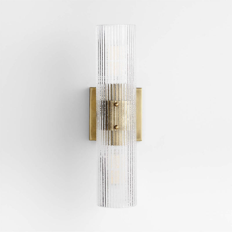 Applique murale Milo Modern à colonne en verre côtelé16.webp__PID:782f7193-3ef0-4b3c-8a91-e7bd7c6ddbc7